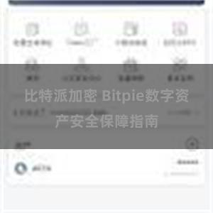 比特派加密 Bitpie数字资产安全保障指南